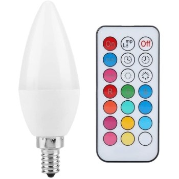 Żarówka SMART E12 3W z pilotem [12210000213]